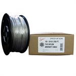 1 / 8-3 / 16 X 250 FT, 7X19 Clear Nylon Coated Hot Dip Galvanized Steel Cable 