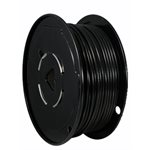 3 / 16-1 / 4 X 1000 FT, 7X19 Black Nylon Coated Hot Dip Galvanized Steel Cable 