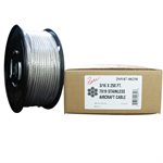 3 / 64 X 500 FT, 7X7 Stainless Steel Cable 