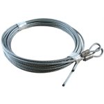 5 / 32 X 144 7X19 GAC Garage Door Plain Loop Extension Lift Cables