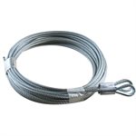 1 / 8 X 168 7X19 GAC Garage Door Thimble Loop Extension Lift Cables