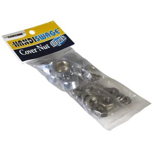 HandiSwage Cover Nut Chrome 10 PK