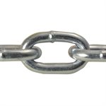 #4 X 100 FT Straight Link Machine Chain Zinc Plated