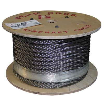 1 / 2 X 500 FT 6X19 IWRC Stainless Steel Wire Rope
