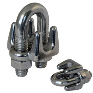 4MM Type 304 Stainless Steel Wire Rope Clip